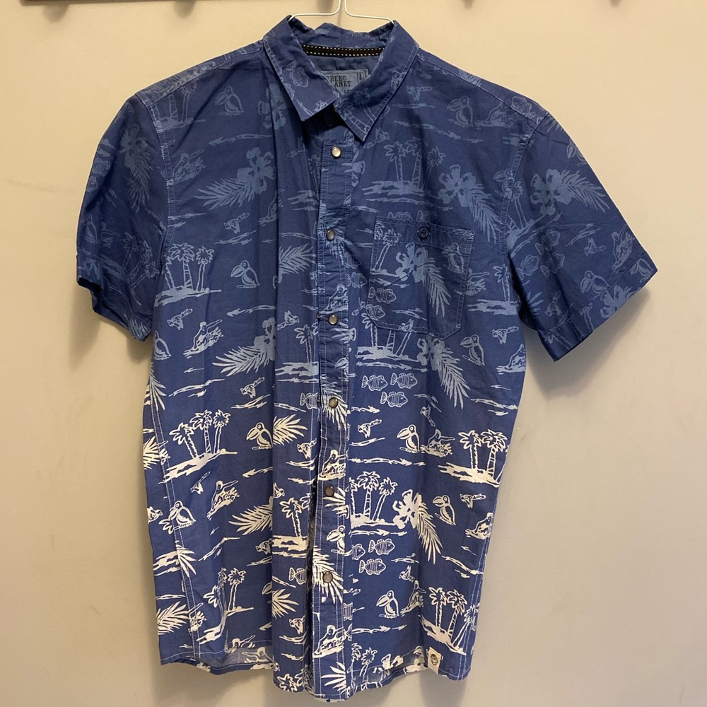 Tropical Button Up